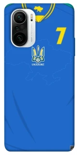 Чохол на Xiaomi Redmi K40 / K40 Pro / K40 Pro+ / Poco F3 UA-Football ver.4 фото 1 з 1