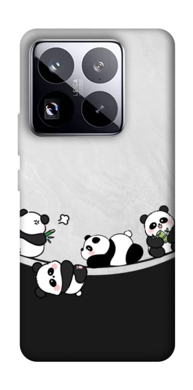 Чехол на Xiaomi 15 Pro Four pandas фото 1 из 1