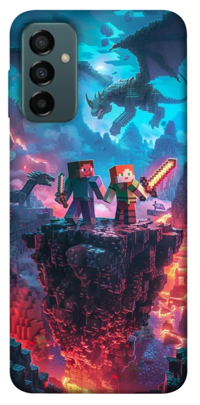 Чохол на Samsung Galaxy M13 4G Minecraft v3 фото 1 з 1