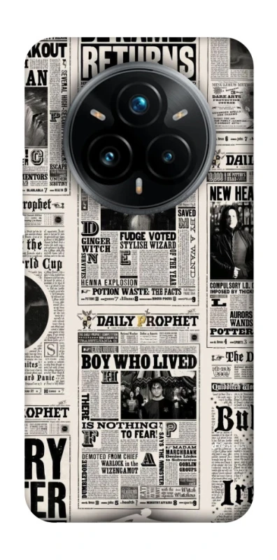 Чохол на Realme 14 Pro+ Harry Potter newspaper фото 1 з 1
