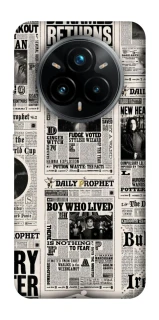 Чехол на Realme 14 Pro+ Harry Potter newspaper фото 1 из 1