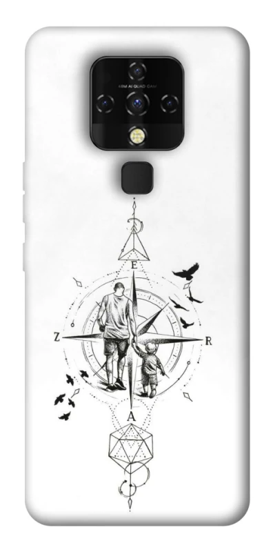 Чехол на TECNO Camon 16 SE Tattoo ver.9 фото 1 из 1