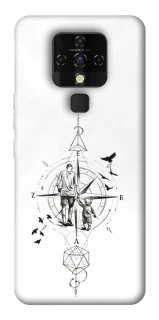 Чехол на TECNO Camon 16 SE Tattoo ver.9 фото 1 из 1