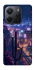 Чехол на Xiaomi Redmi Note 14 4G (Int. version) Night city фото 1 из 1