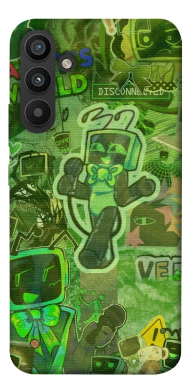 Чохол на Samsung Galaxy A34 5G Dandysworld tv green theme фото 1 з 1