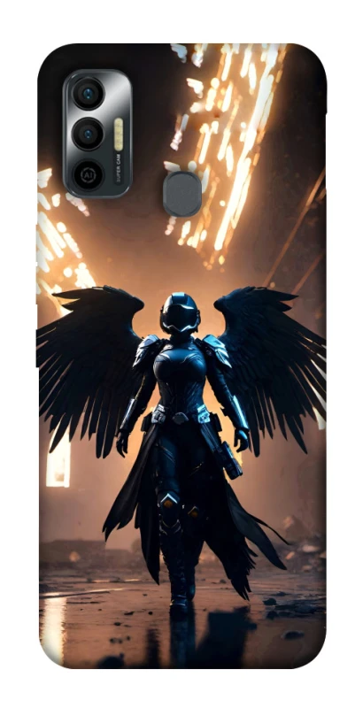 Чехол на TECNO Spark 7 Cyber Angel фото 1 из 1