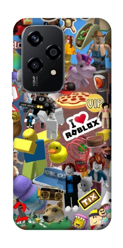 Чехол на Honor 200 Lite Roblox collage ver.5 фото 1 из 1