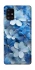 Чехол на Samsung Galaxy A51 5G Синие цветы фото 1 из 1