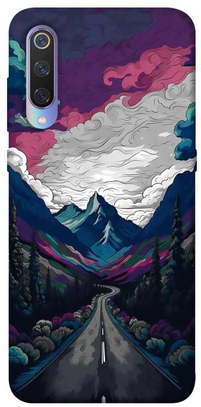 Чохол на Xiaomi Mi 9 Намальовані гори фото 1 з 1