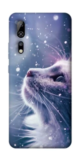 Чехол на ZTE Axon 10 Pro Snow cat фото 1 из 1