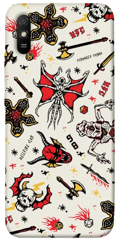 Чохол на Xiaomi Redmi 9A Stranger Things ver.2 фото 1 з 1