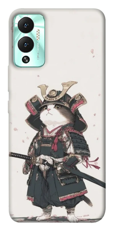 Чохол на Infinix Hot 12 Play Samurai Cat Warrior фото 1 з 1