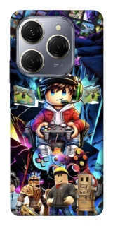 Чехол на TECNO Spark 20 Pro Roblox collage ver.4 фото 1 из 1