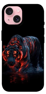 Чохол на Apple iPhone 15 (6.1") fire tiger фото 1 з 1