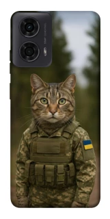 Чехол на Motorola Moto G24 Кот защитник фото 1 из 1
