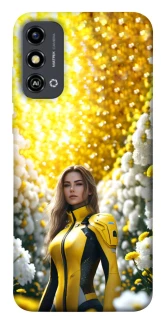 Чехол на ZTE Blade A53 Cyber space girl ver.2 фото 1 из 1