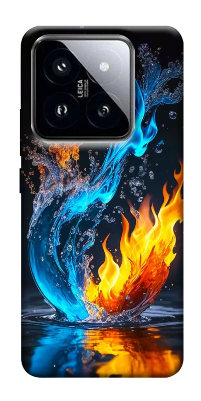 Чехол на Xiaomi 14 Pro Water And Fire фото 1 из 1