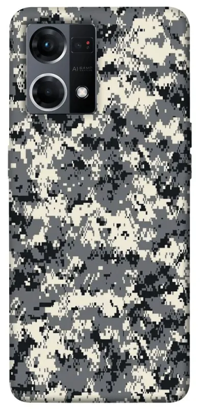 Чехол на Oppo Reno 7 4G Camouflage v13 фото 1 из 1