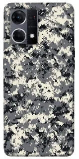 Чехол на Oppo Reno 7 4G Camouflage v13 фото 1 из 1