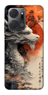 Чохол на Huawei Honor X7a white dragon фото 1 з 1