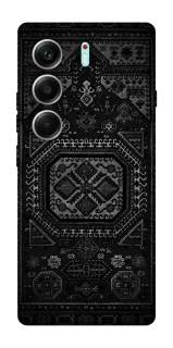 Чехол на Tecno Camon 40 Pro Черный ковер фото 1 из 1