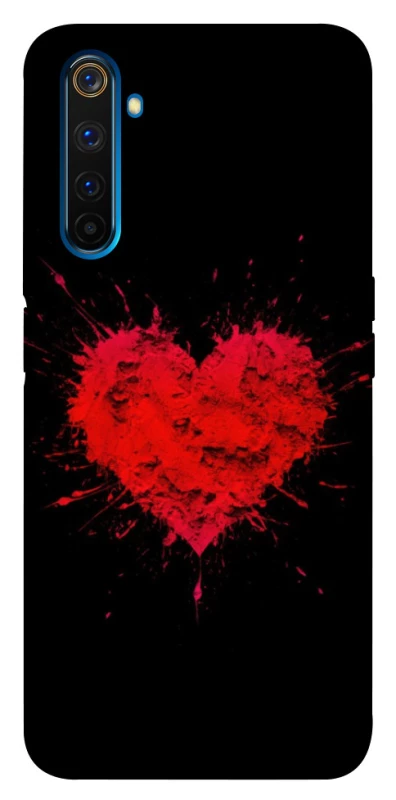 Чохол на Realme 6 Pro Splash heart фото 1 з 1