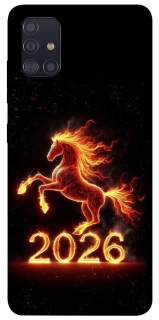 Чохол на Samsung Galaxy A51 Red Fire Horse ver.1 фото 1 з 1