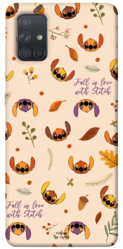 Чохол на Samsung Galaxy A71 Fall in love with Stitch фото 1 з 1