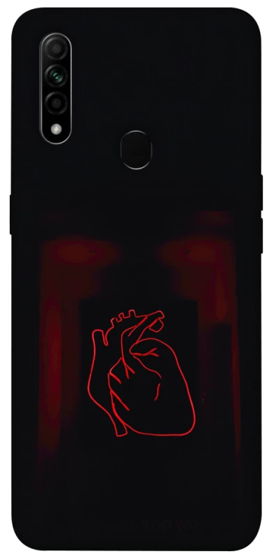 Чехол на Oppo A31 Красное сердце фото 1 из 1