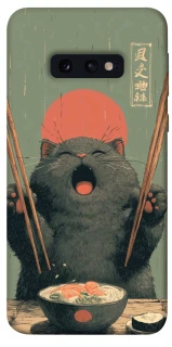 Чохол на Samsung Galaxy S10e Hungry Cat фото 1 з 1