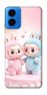 Чехол на Motorola Moto G45 Labubu Twins фото 1 из 1
