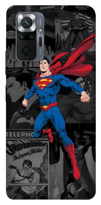 Чехол на Xiaomi Redmi Note 10 Pro superman comics фото 1 из 1