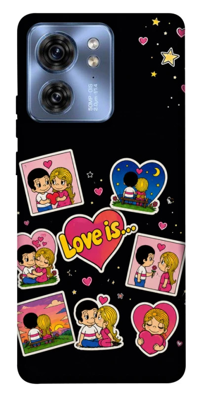 Чохол на Motorola Edge 40 Love is фото 1 з 1