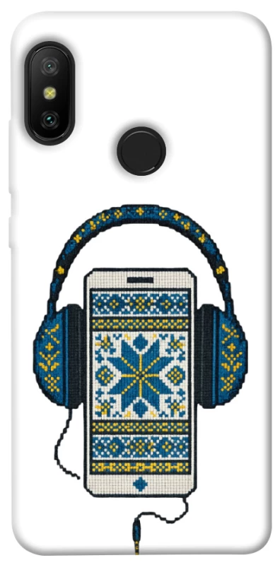 Чехол на Xiaomi Mi A2 Lite / Xiaomi Redmi 6 Pro Современная вышиванка фото 1 из 1