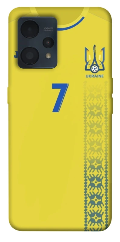 Чехол на Realme 9 4G / 9 Pro+ UA-Football ver.3 фото 1 из 1