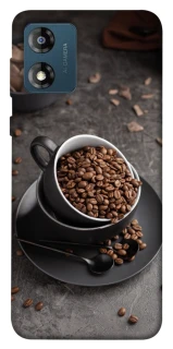 Чехол на Motorola Moto E13 Сup of coffee фото 1 из 1