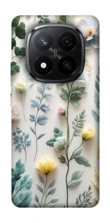 Чехол на Xiaomi Redmi Note 14 Pro+ 5G Floral design ver.4 фото 1 из 1