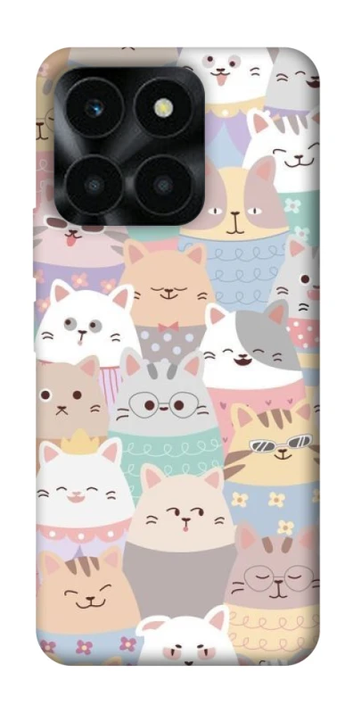Чохол на Huawei Honor X6a Funny Kittens ver.2 фото 1 з 1