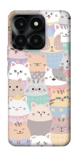 Чохол на Huawei Honor X6a Funny Kittens ver.2 фото 1 з 1