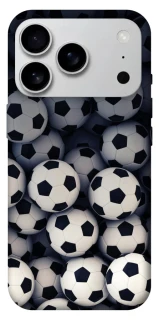 Чехол на Apple iPhone 17 Pro Max (6.9") Футбольные мячи фото 1 из 1