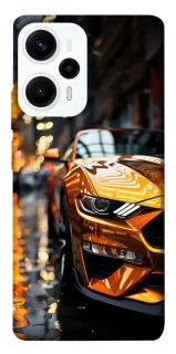 Чохол на Xiaomi Poco F5 / Note 12 Turbo Golden sports car фото 1 з 1