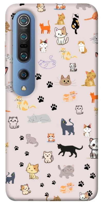 Чохол на Xiaomi Mi 10 / Mi 10 Pro Cat style ver.1 фото 1 з 1