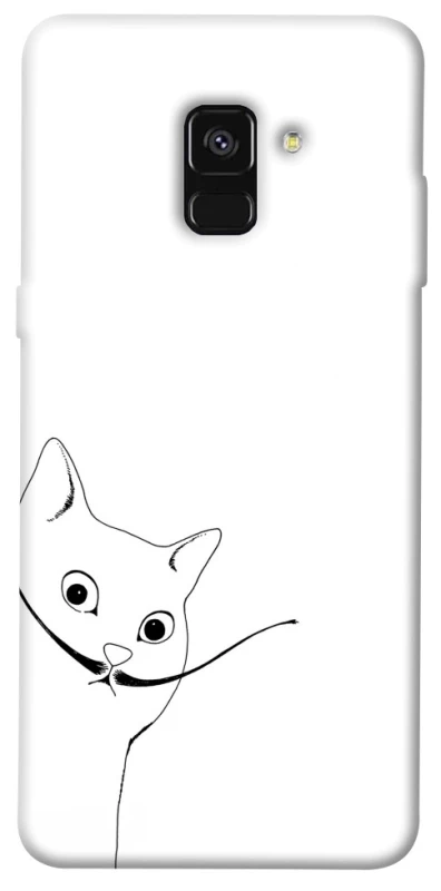 Чехол на Samsung A530 Galaxy A8 (2018) Кот Дали фото 1 из 1