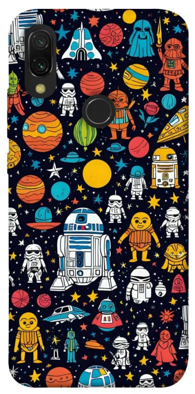 Чохол на Xiaomi Redmi 7 Star Wars background ver.2 фото 1 з 1