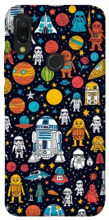 Чехол на Xiaomi Redmi 7 Star Wars background ver.2 фото 1 из 1
