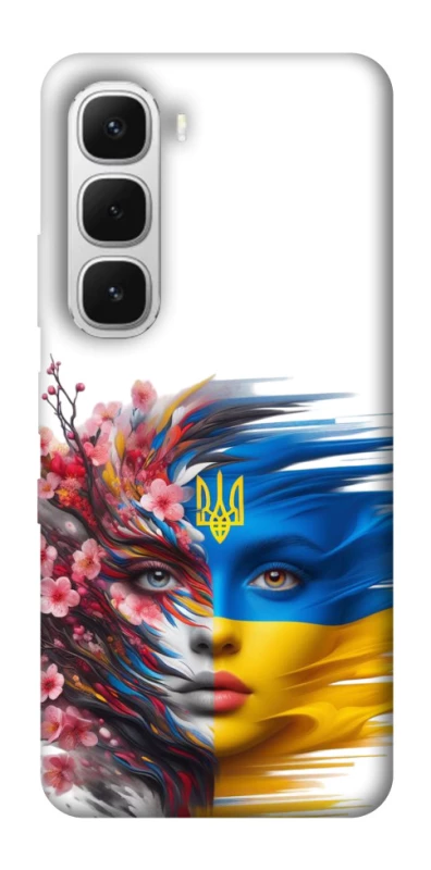 Чохол на Infinix Hot 60i Flowering Ukraine фото 1 з 1