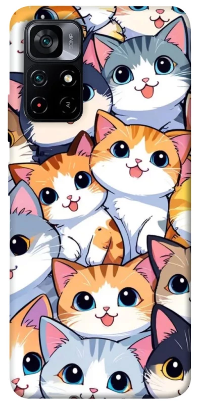 Чохол на Xiaomi Poco M4 Pro 5G Cute Cat v2 фото 1 з 1