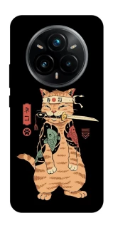 Чохол на Realme 14 Pro+ Кіт-самурай фото 1 з 1
