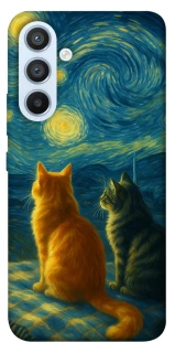 Чехол на Samsung Galaxy A54 5G Cats under the stars фото 1 из 1