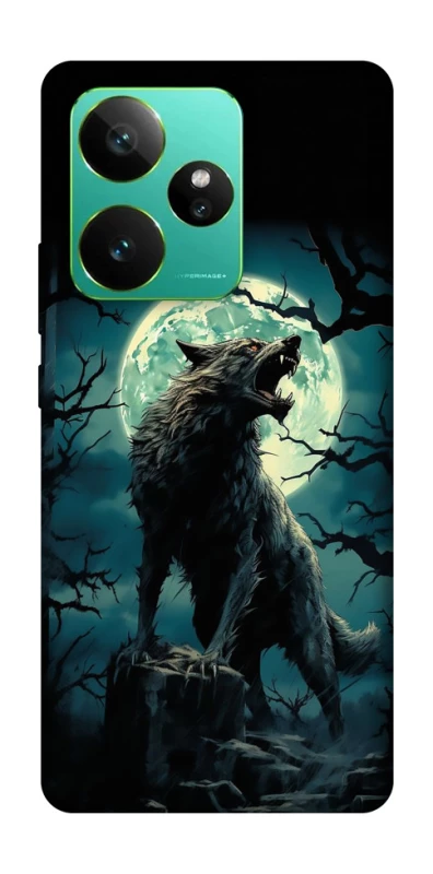 Чохол на Realme GT 7 Вовк під місяцем фото 1 з 1